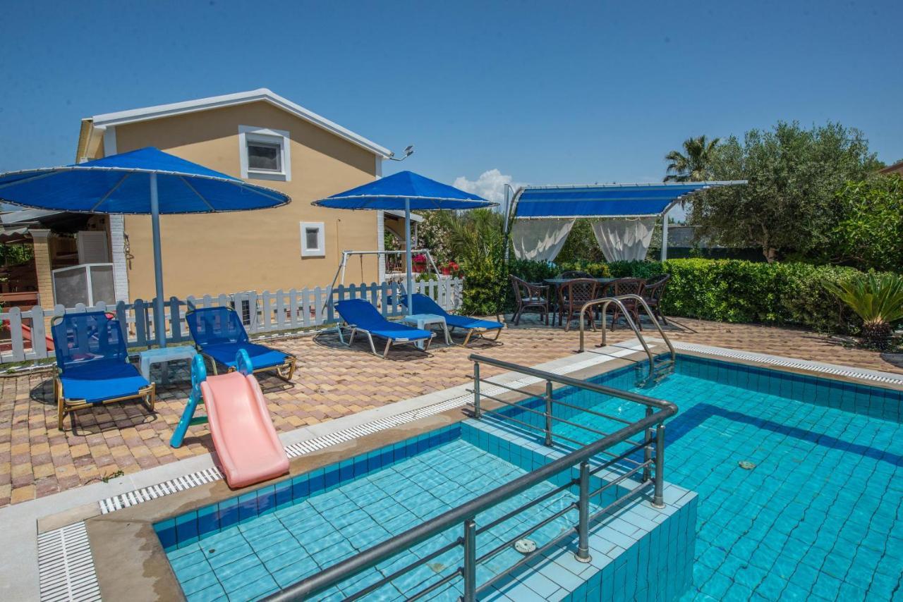 Villa Eleni Holidays Resort With Swimming Pool, Sidárion Dış mekan fotoğraf
